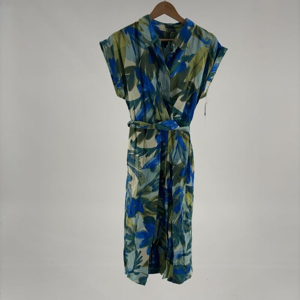 Maggy London Josephine Shirtdress in Garden Mist